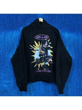 Billie Eilish Hit Me Hard And Soft Tour Oversized Hoodie Size Medium